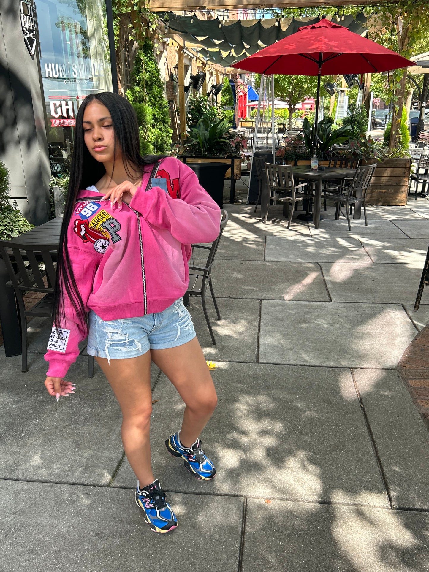 “PW” (PunkoutWrld) Addictive to Money Patch Hoodies
